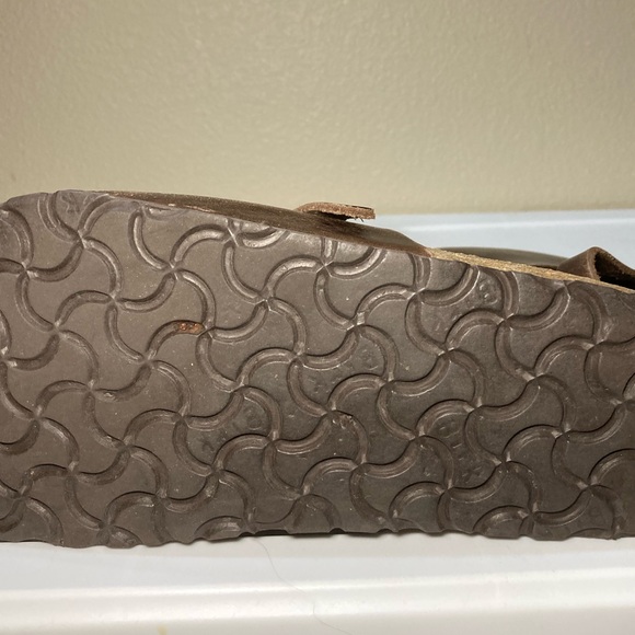 Brown Leather Birki’s Sandals - Picture 9 of 12